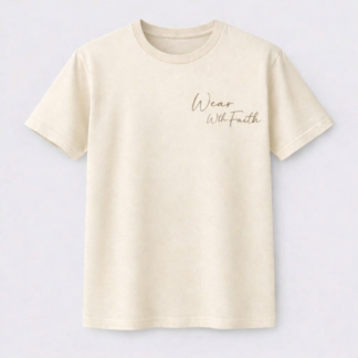 WEARWITHFAITH T-Shirt | Cream